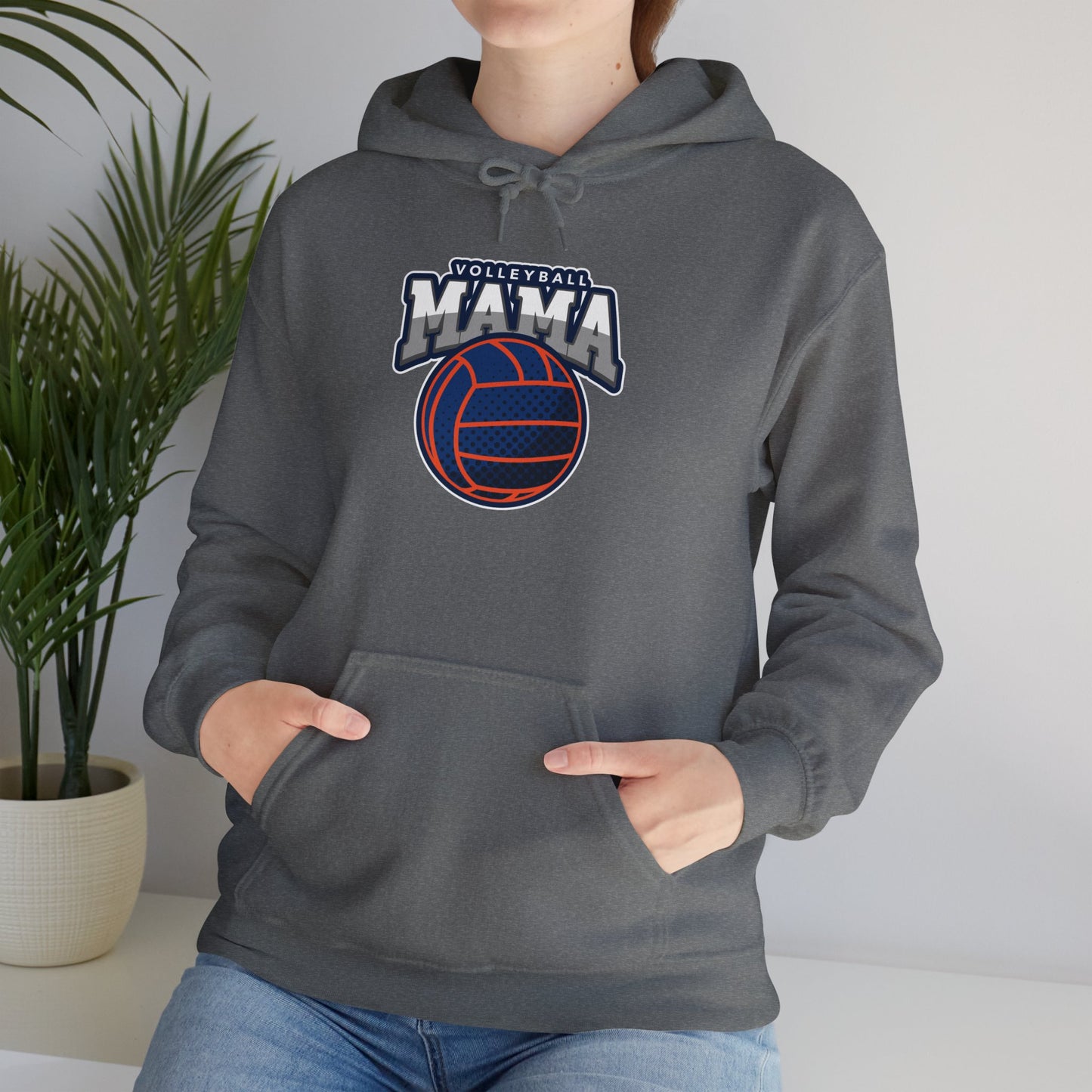 Volleyball Mama Unisex Heavy Blend™ Hooded Sweatshirt