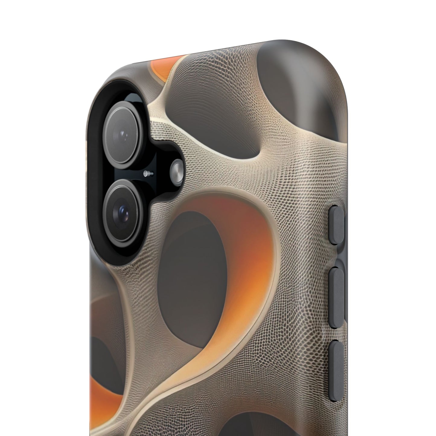 Stylish Magnetic Phone Cases, Abstract Geometric Design