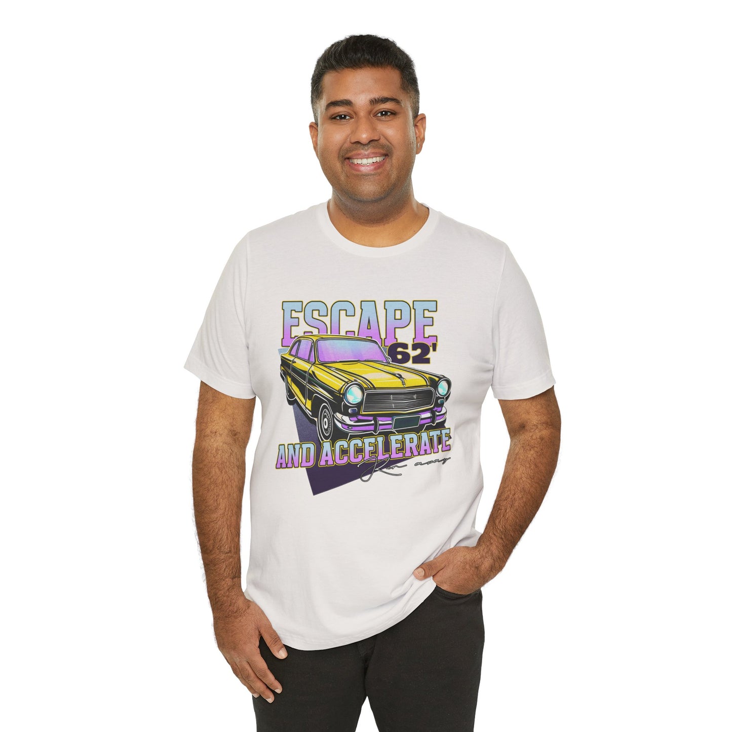 Escape And Accelerate Unisex Jersey Short Sleeve Tee