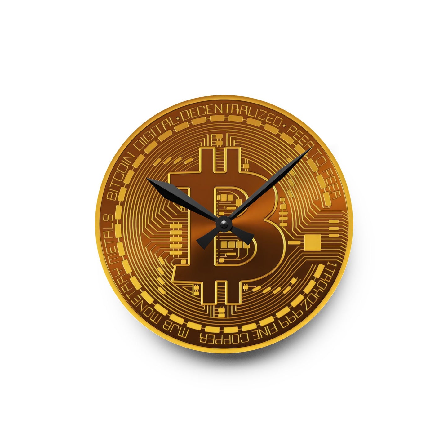 Bitcoin Wall Clock