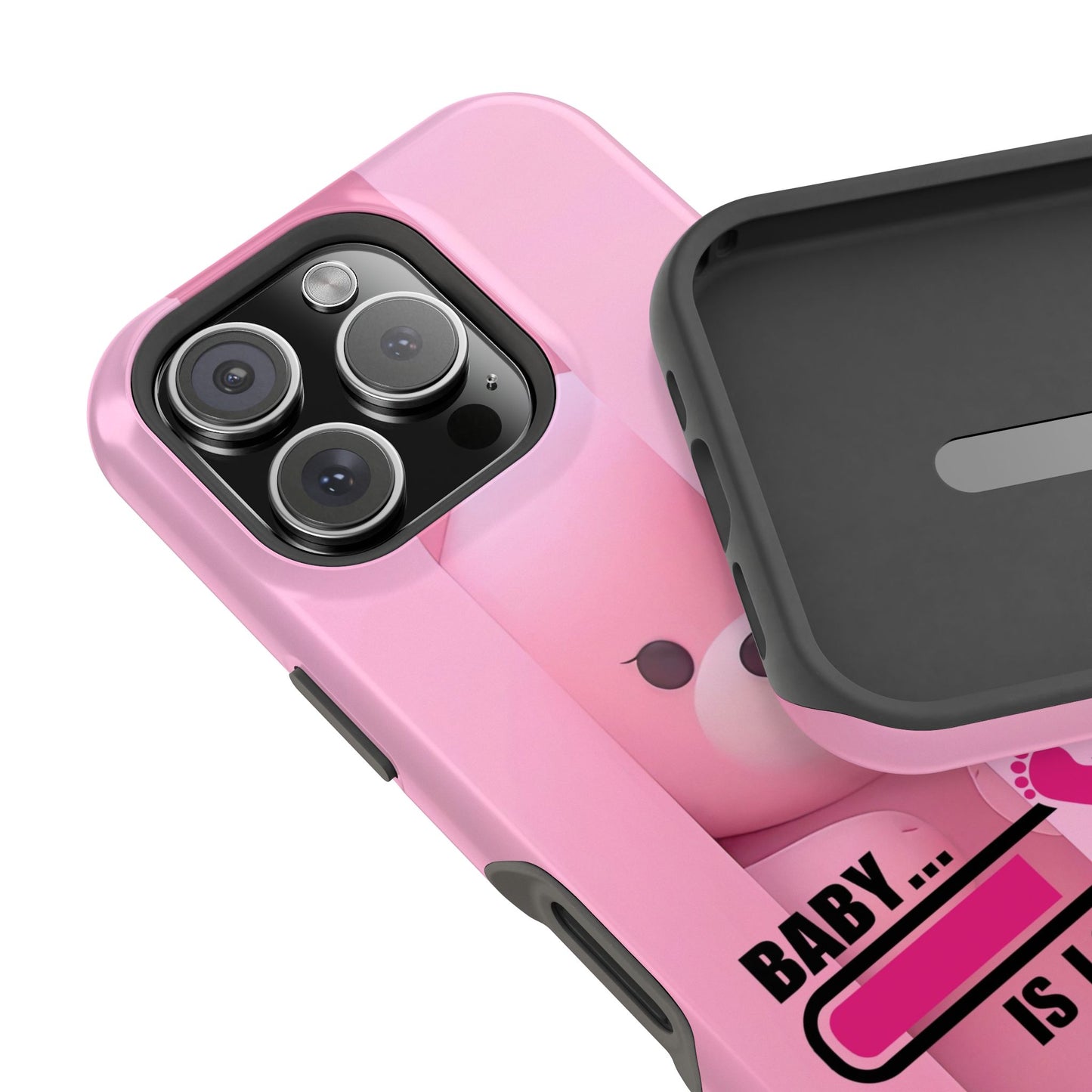 Cute Baby Loading Magnetic Phone Case, Expecting Parents Gift