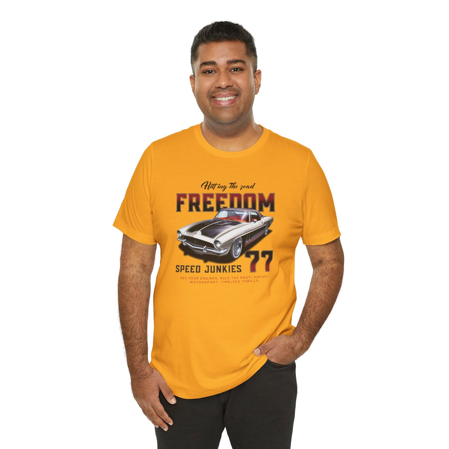 Hitting The Road Freedom Unisex Jersey Short Sleeve Tee