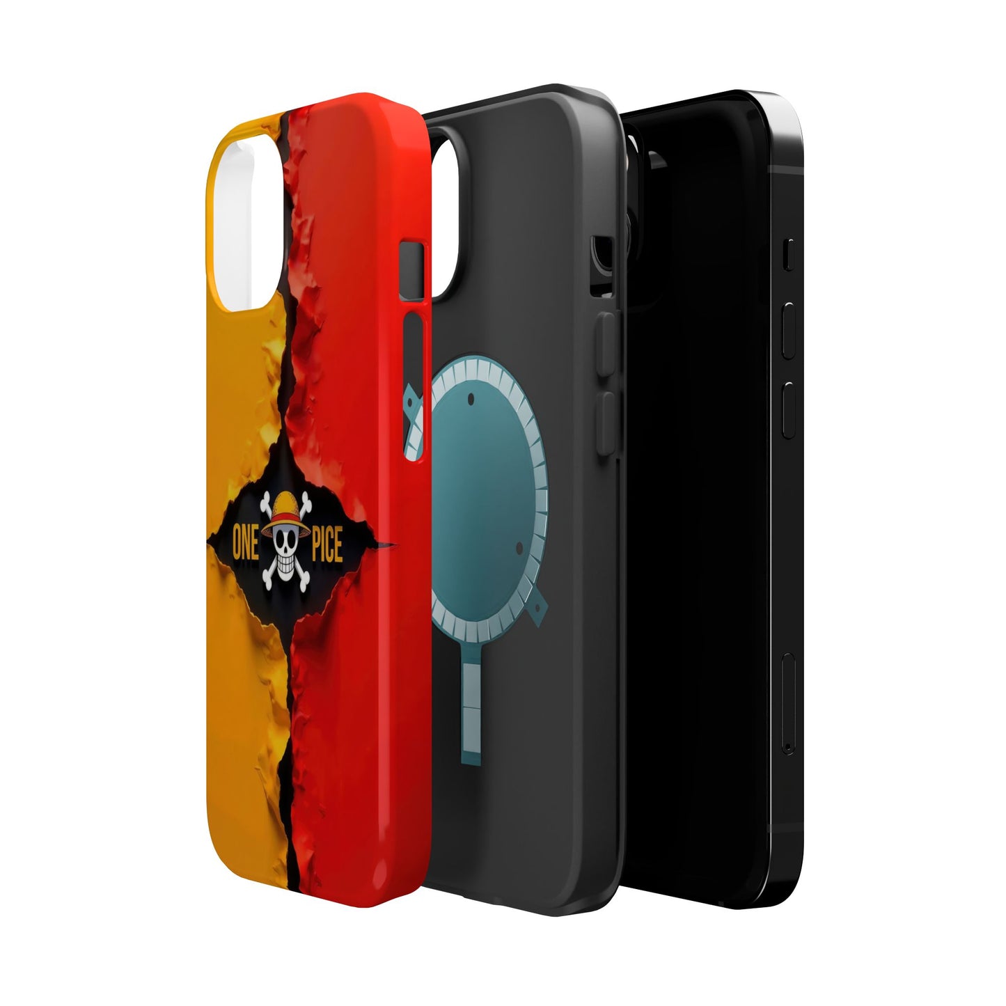 Bold One Piece Magnetic Tough Cases, Anime Phone Cover