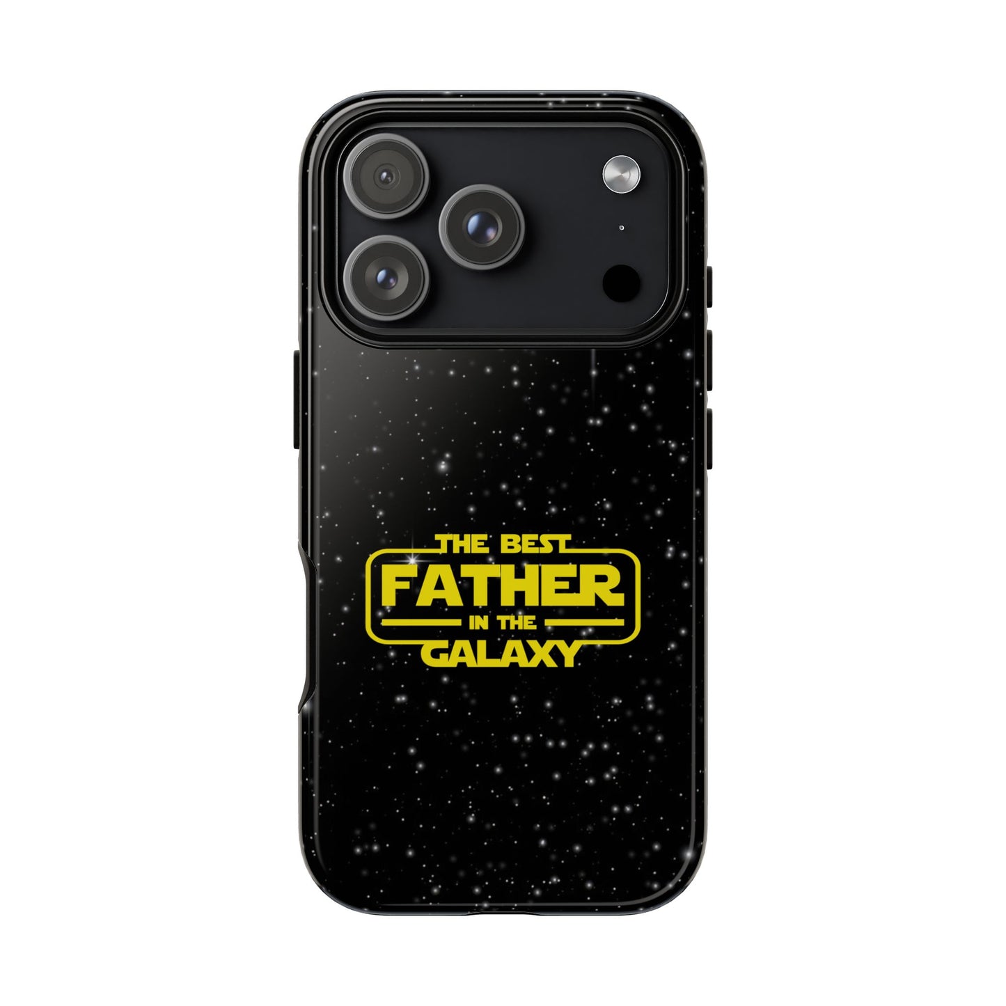 Galaxy-Themed iPhone Tough Case - Perfect Gift for the Best Father