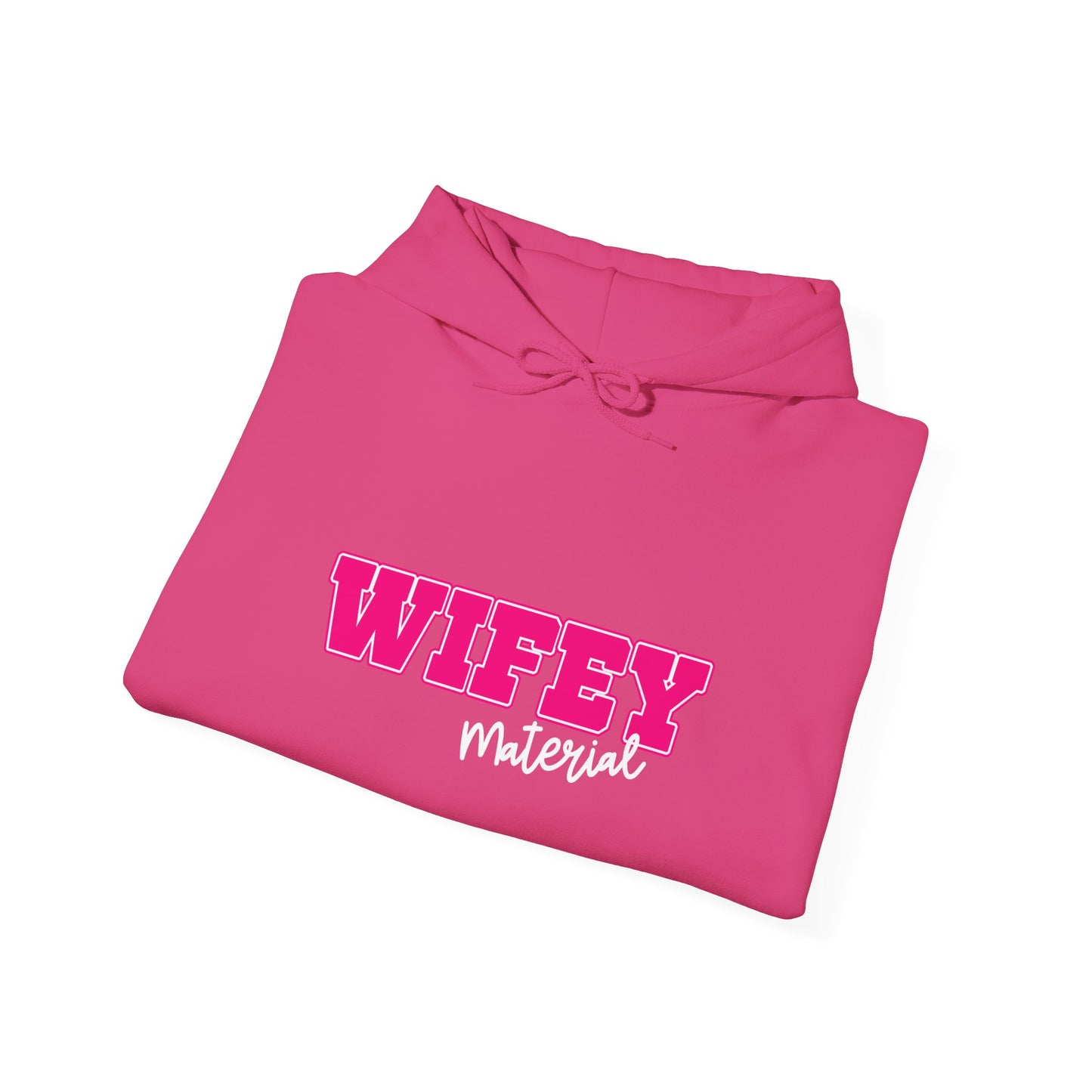 Wifey Material Unisex Heavy Blend™ Hooded Sweatshirt