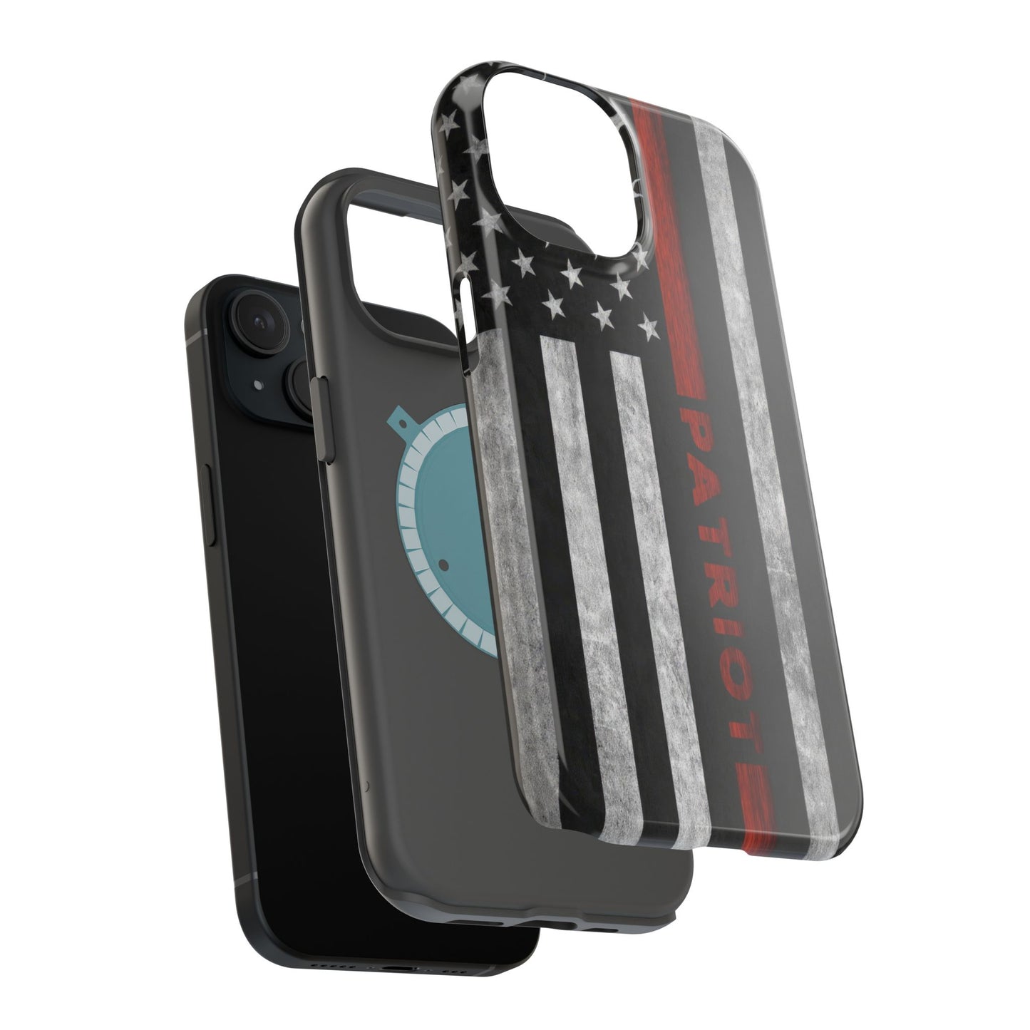 Red Line Magnetic Phone Cases, Firefighter Gift