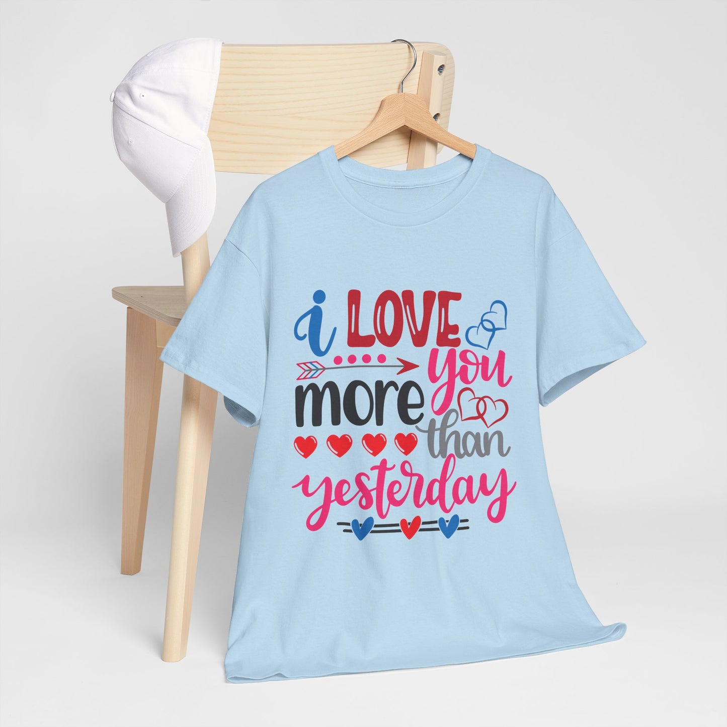 I Love You More Than  Tee, Anniversary Gift Shirt