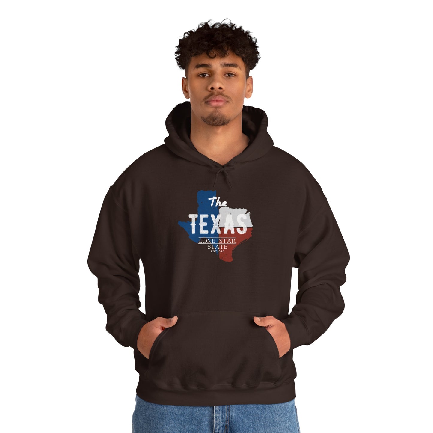 Texas Pride Unisex Hoodie - Comfortable Heavy Blend with State Graphic