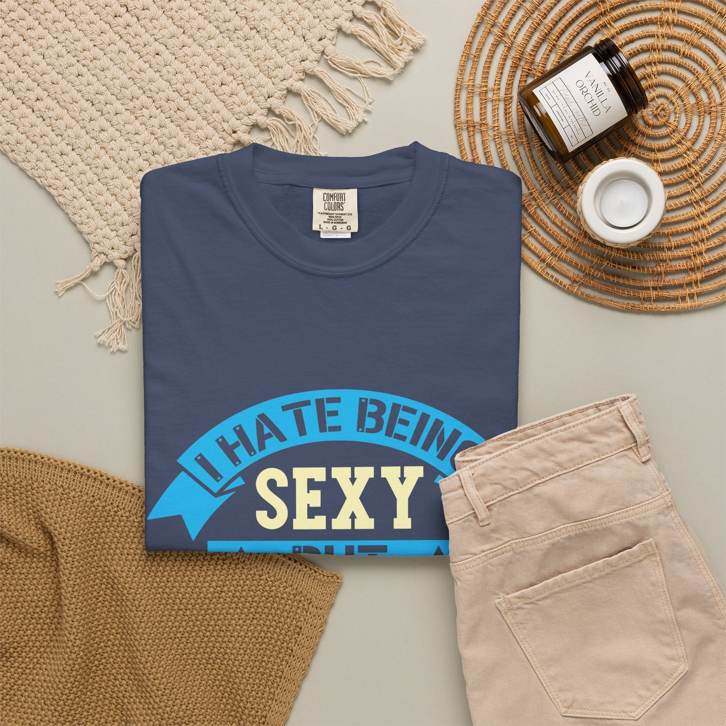 Drummer T-Shirt - "I Hate Being Sexy But I Can't Help It I'm The Drummer"