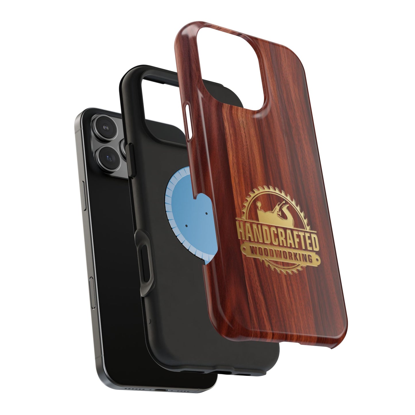 Woodworking Logo Magnetic iPhone Case