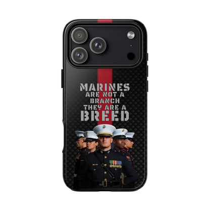 Marine Corps Tough iPhone Case - Proud Military Supporter