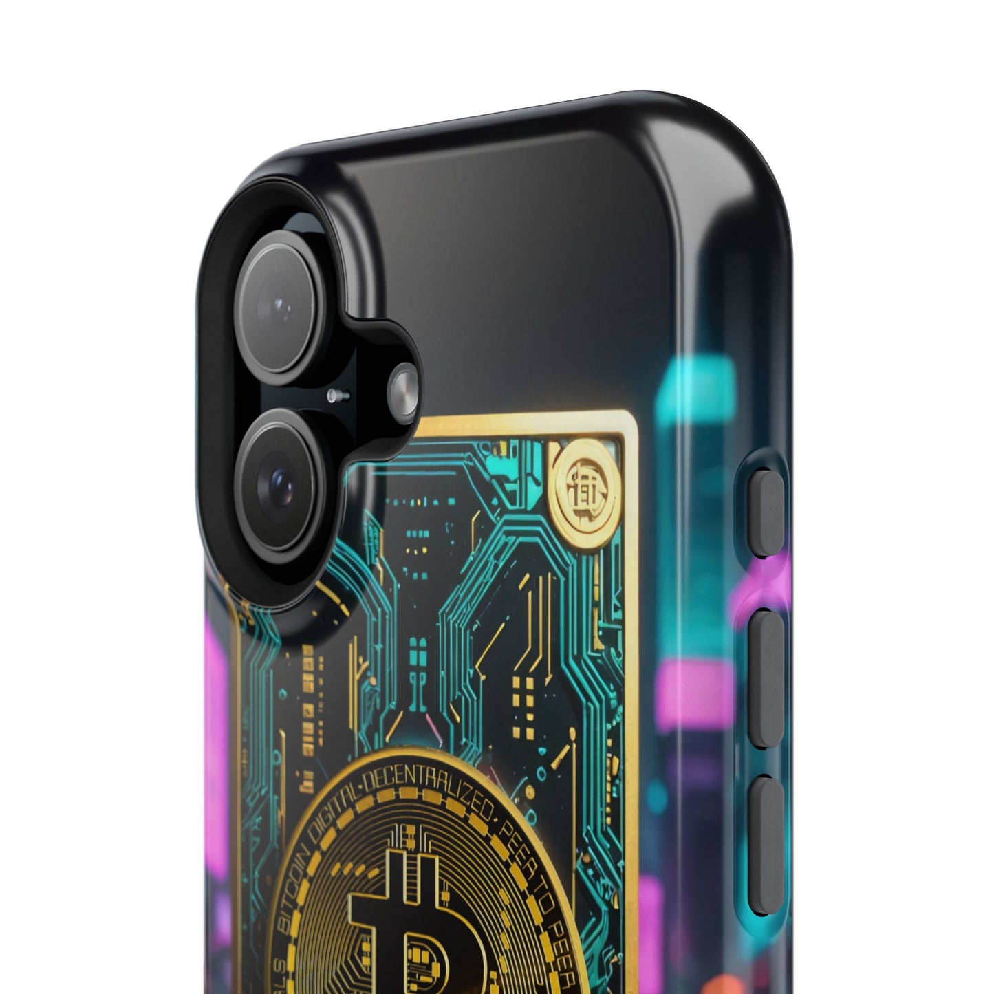 Bitcoin Magnetic Phone Case, Unique Phone Cover