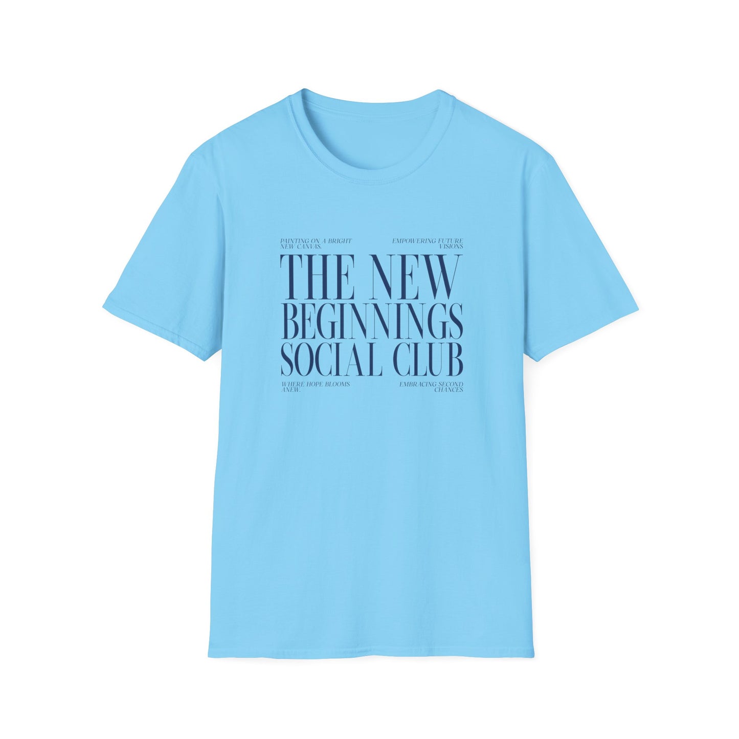 The New Beginnings Social Club Unisex Softstyle T-Shirt