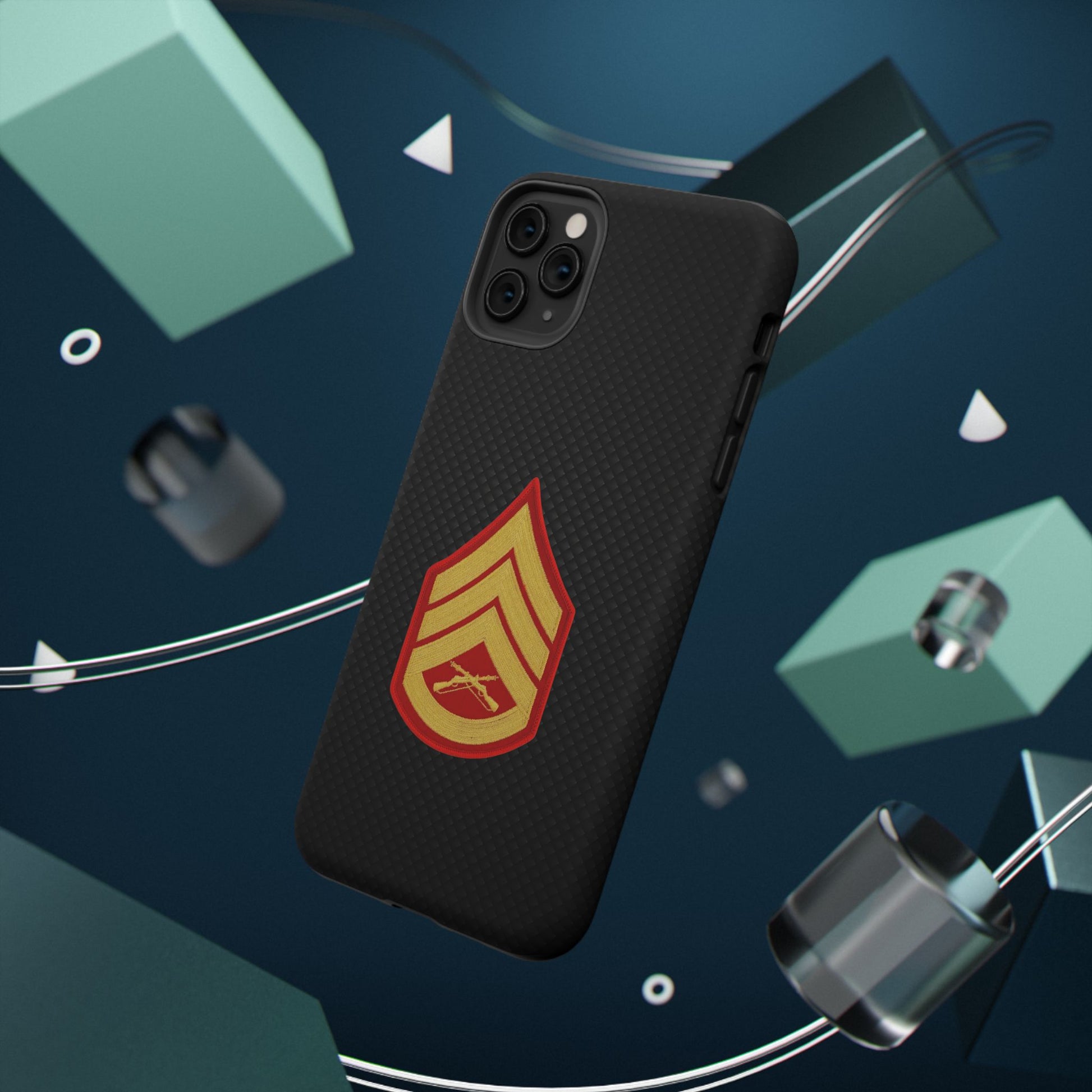 Rank Insignia Impact-Resistant Cases, Staff Sergeant