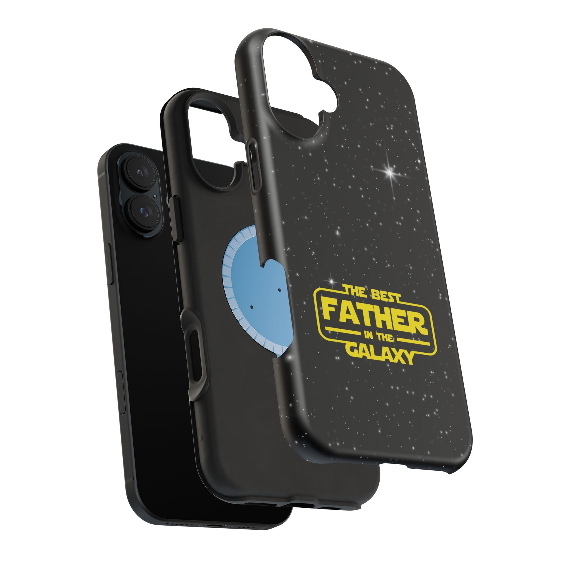 Galaxy-Themed iPhone Magnetic Case - Perfect Gift for the Best Father
