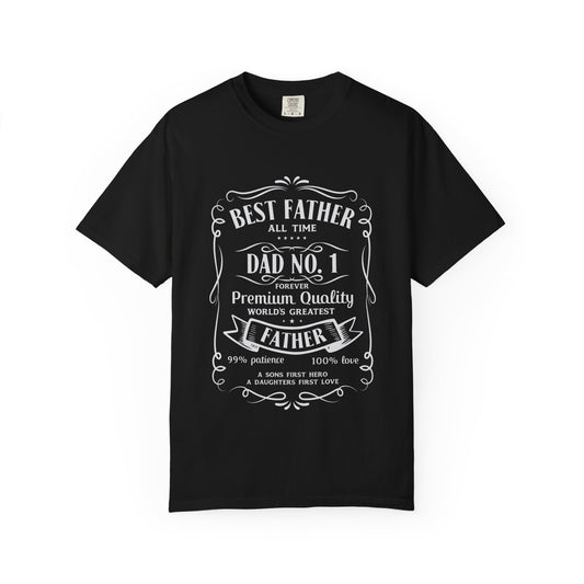 Best Father Ever Unisex T-shirt - Perfect Gift for Dads
