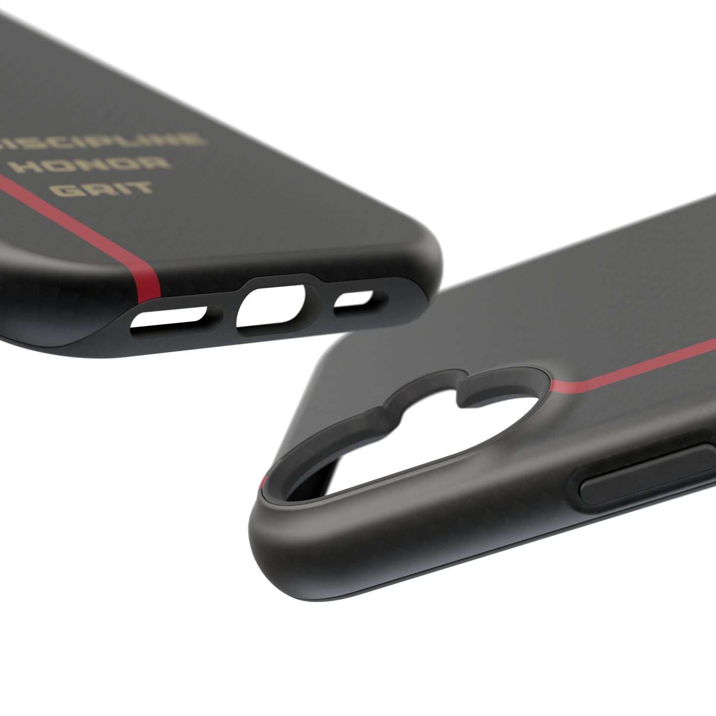 Discipline, Honor, Grit Impact-Resistant Phone Case