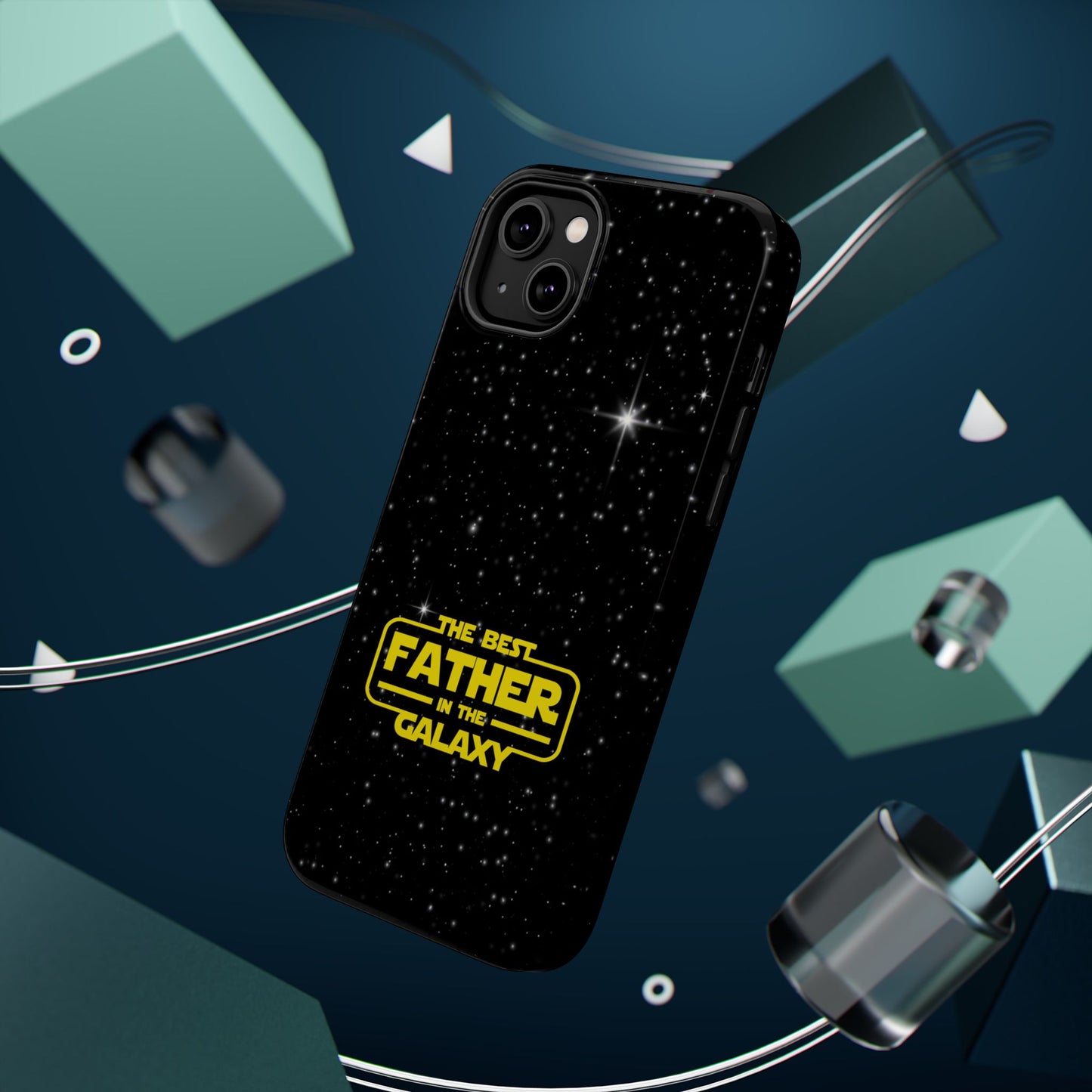 Galaxy-Themed iPhone Magnetic Case - Perfect Gift for the Best Father