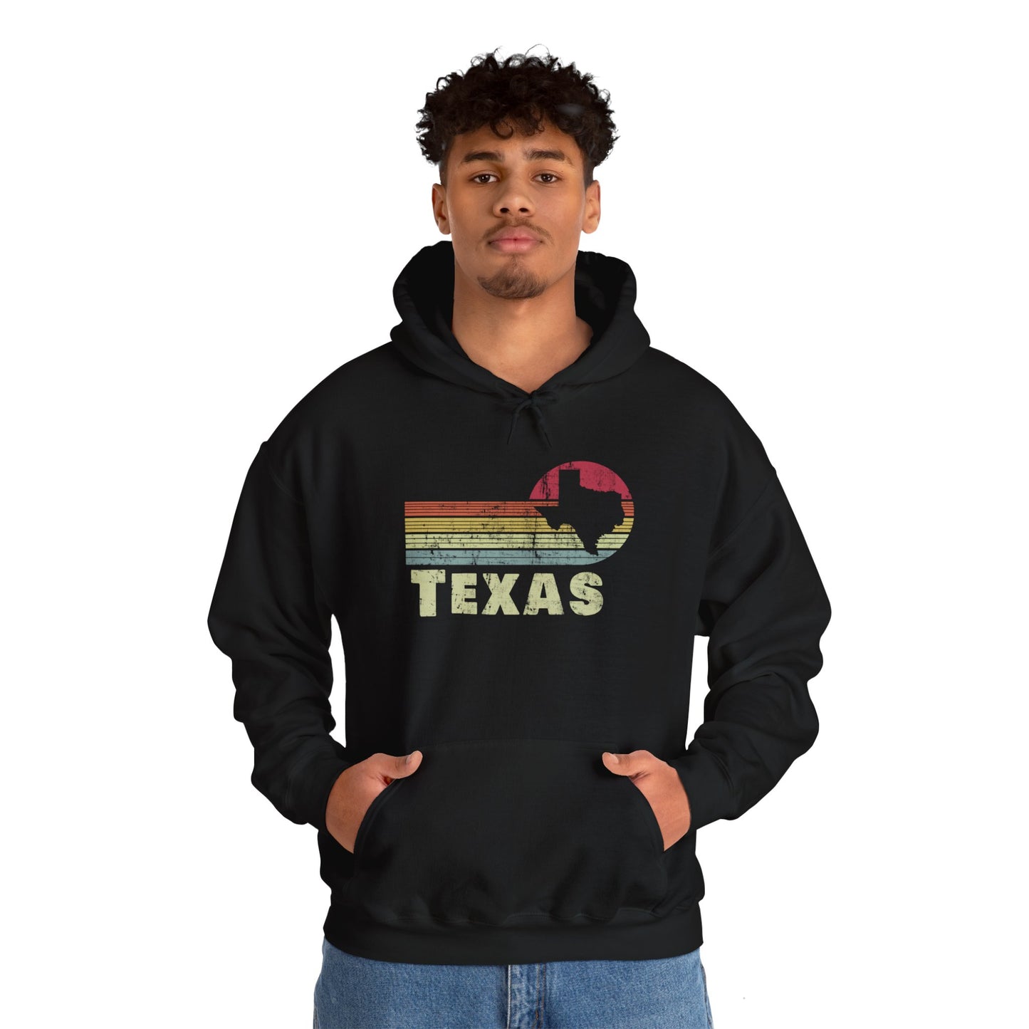 Texas Unisex Heavy Blend™ Hooded Sweatshirt