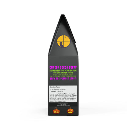 Cursed Cocoa Decaf, Trapper Peak Decaf Coffee Blend