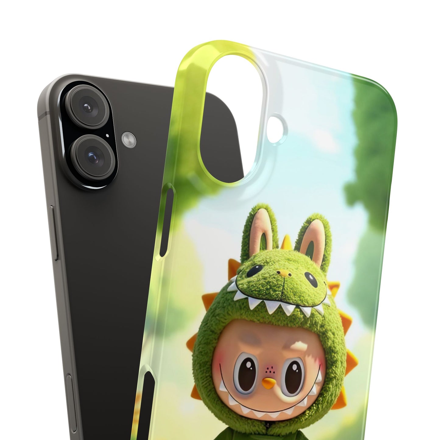 The Monsters Snap Case for iPhone Models – Playful Dinosaur Design