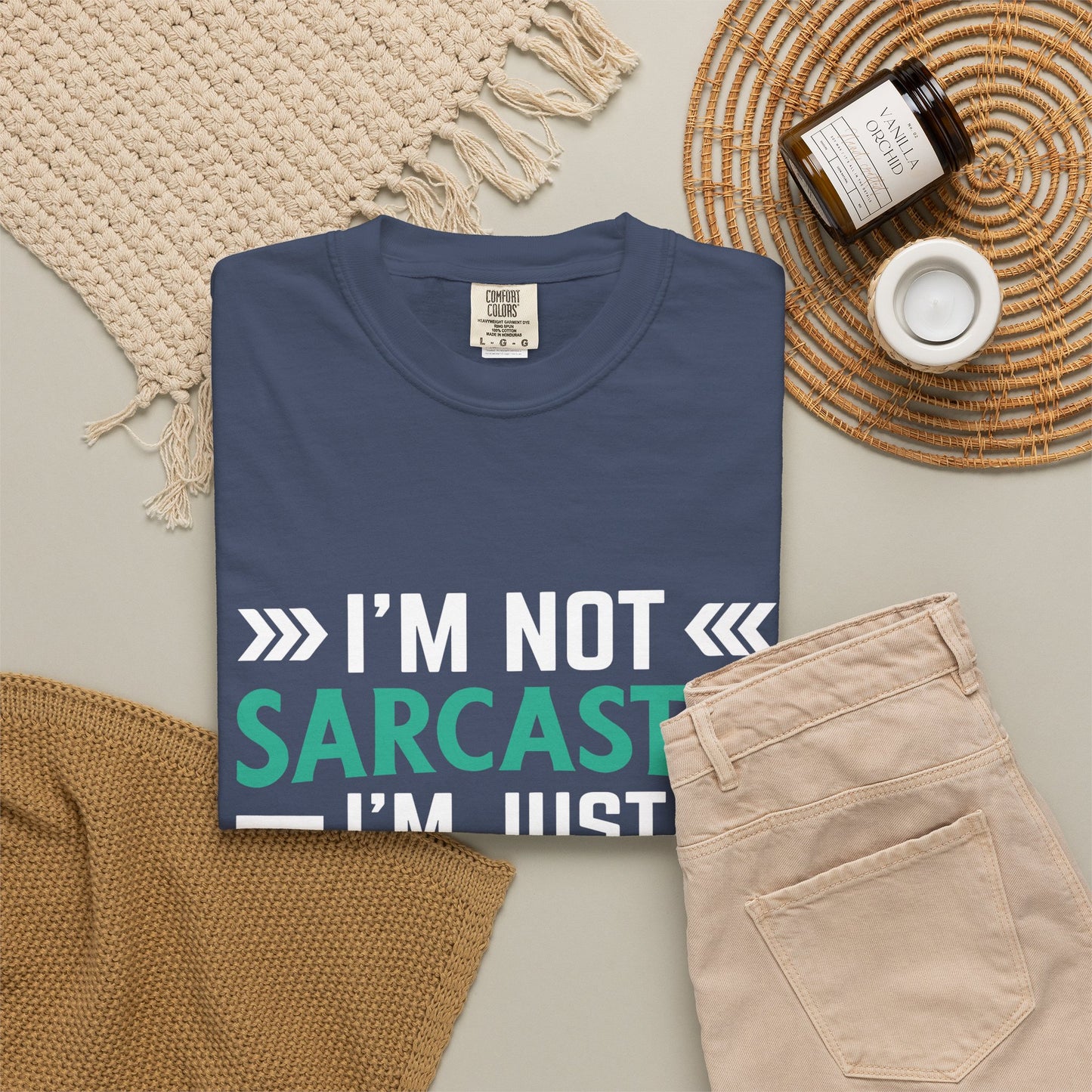 I'm Not Sarcastic I'm Just Intelligent Tee - Funny Unisex T-shirt