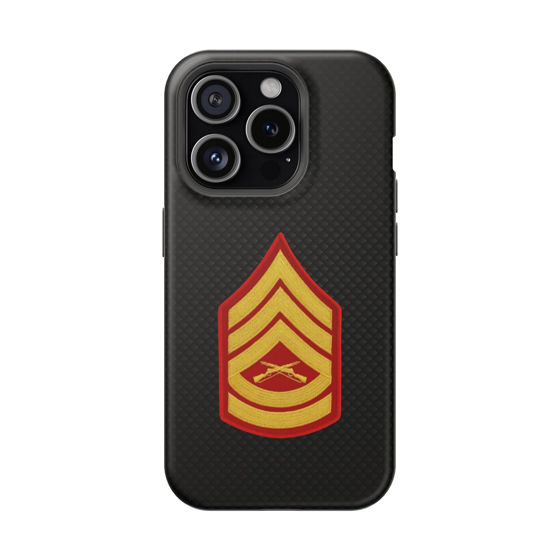 Rank Insignia Impact-Resistant Cases, Gunnery Sergeant