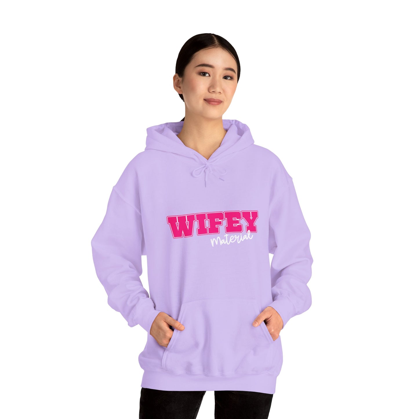 Wifey Material Unisex Heavy Blend™ Hooded Sweatshirt