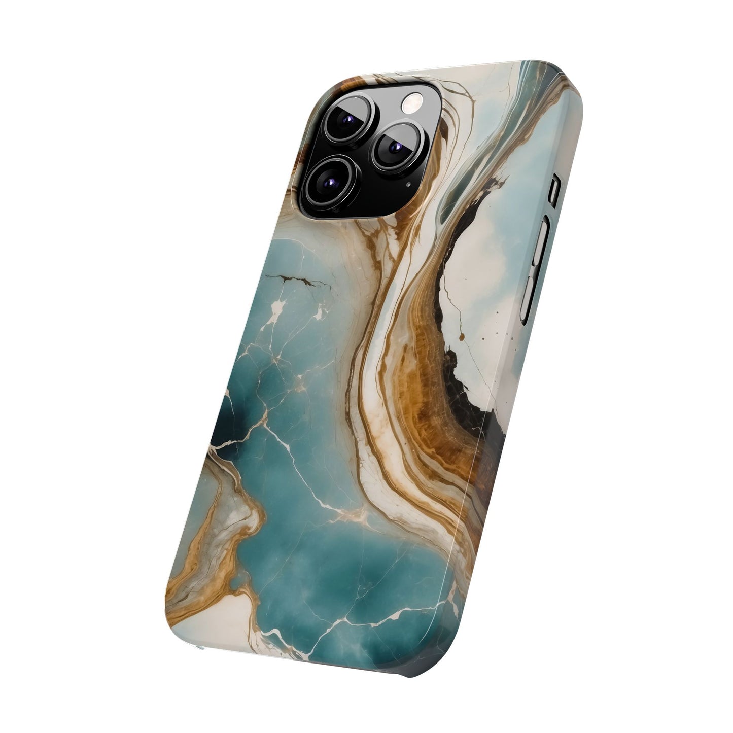 Marble Slim Phone Case, Stylish Protective Cover