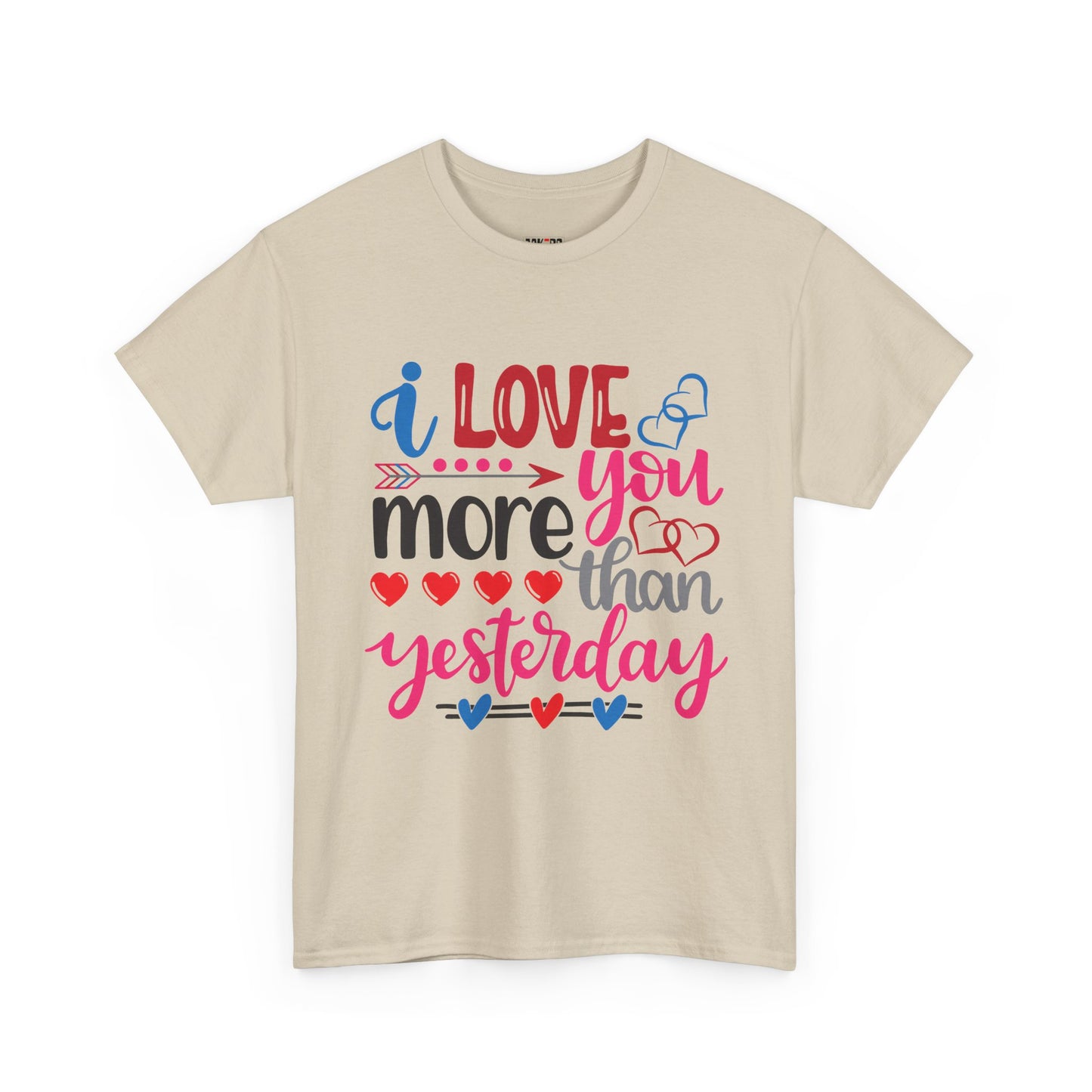 I Love You More Than  Tee, Anniversary Gift Shirt