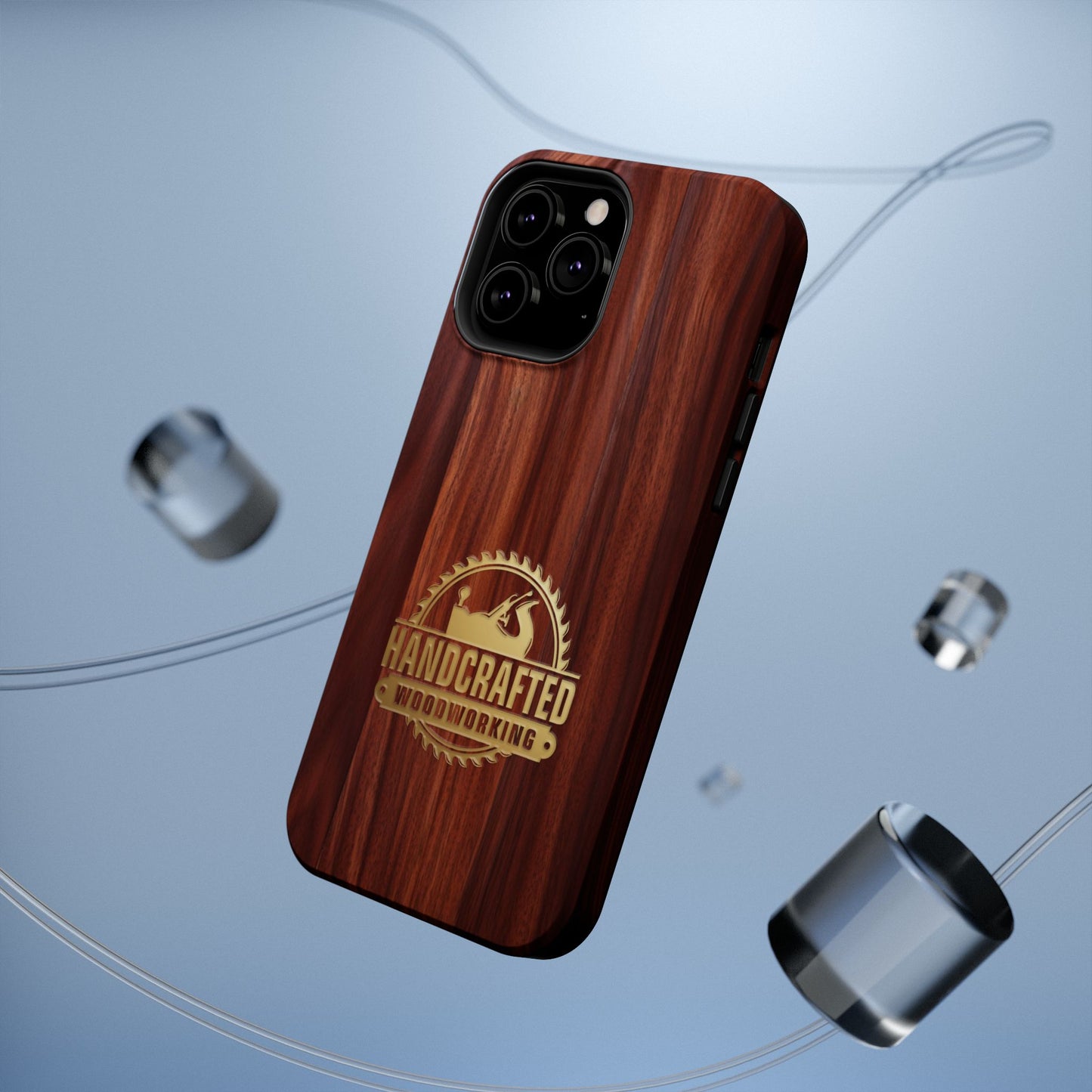 Woodworking Logo Magnetic iPhone Case