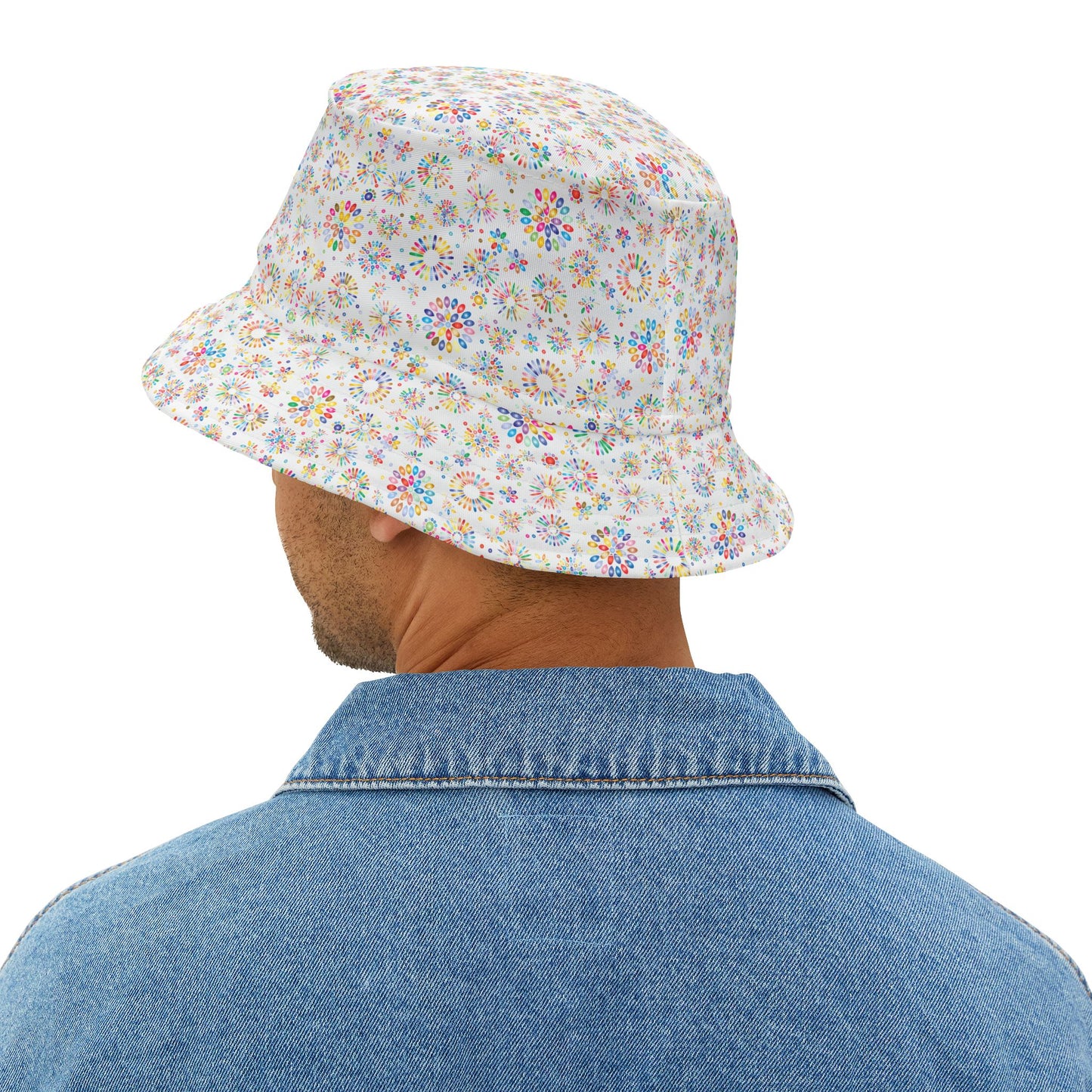 Vibrant Vibes Bucket Hat (AOP)