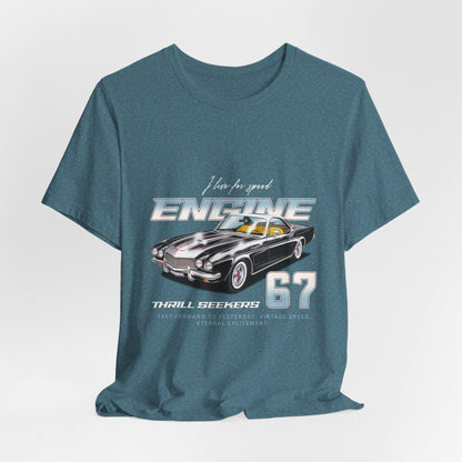 I Live For Speed Engine Tee