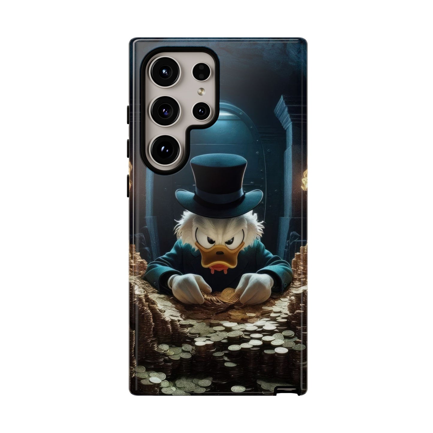 Scrooge McDuck Samsung Phone Case for Cartoon Lovers