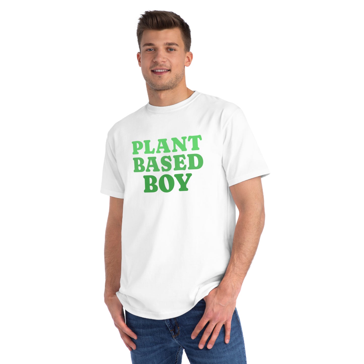 Plant Based Boy Organic Unisex Classic T-Shirt