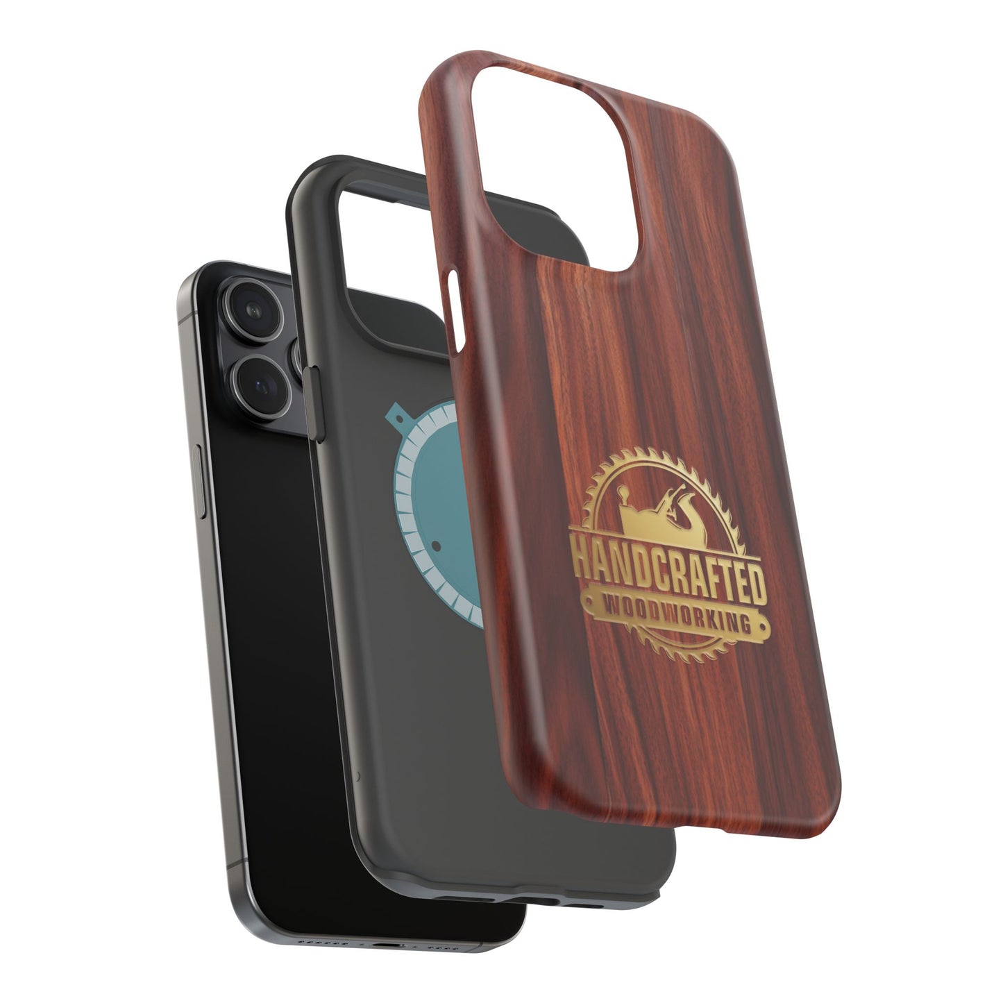 Woodworking Logo Magnetic iPhone Case