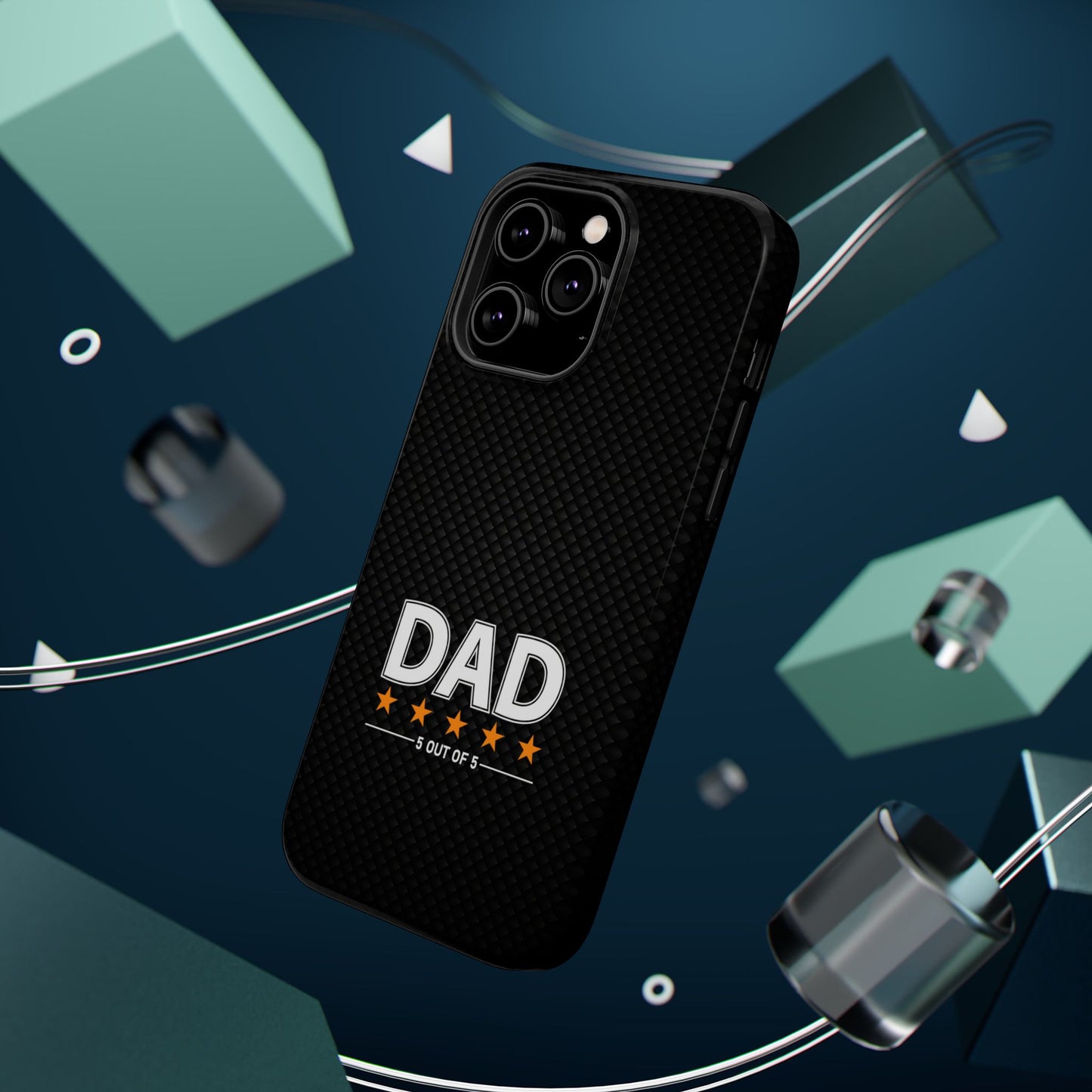 Dad 5 Out of 5 Stars Magnetic Phone Case