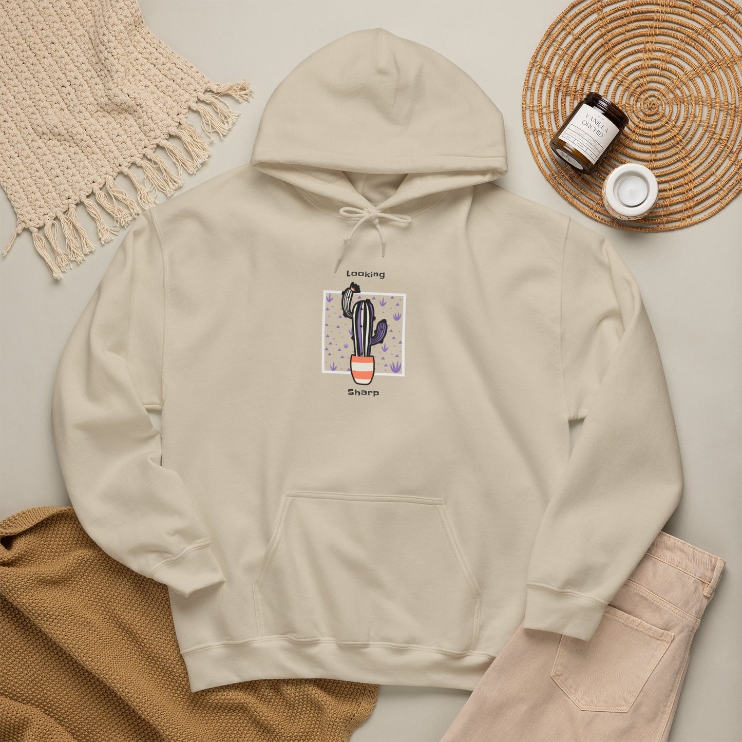 Looking Sharp Hooded Sweatshirt