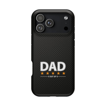 Dad 5 Out of 5 Stars Magnetic Phone Case