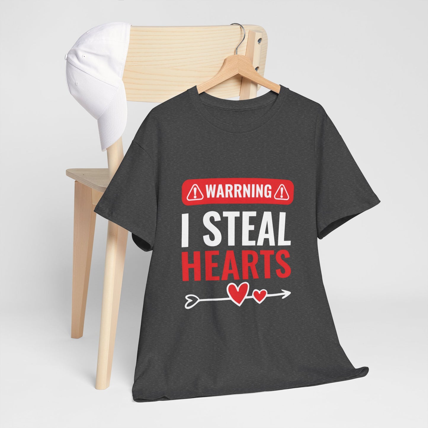 Warning I Steal Hearts Tee