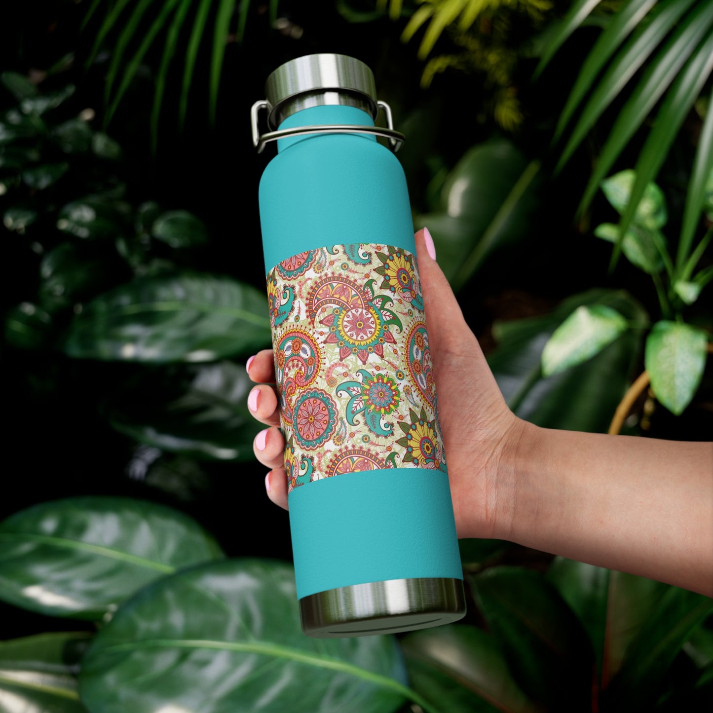 Indian Breath Copper Vacuum Insulated Bottle, 22oz