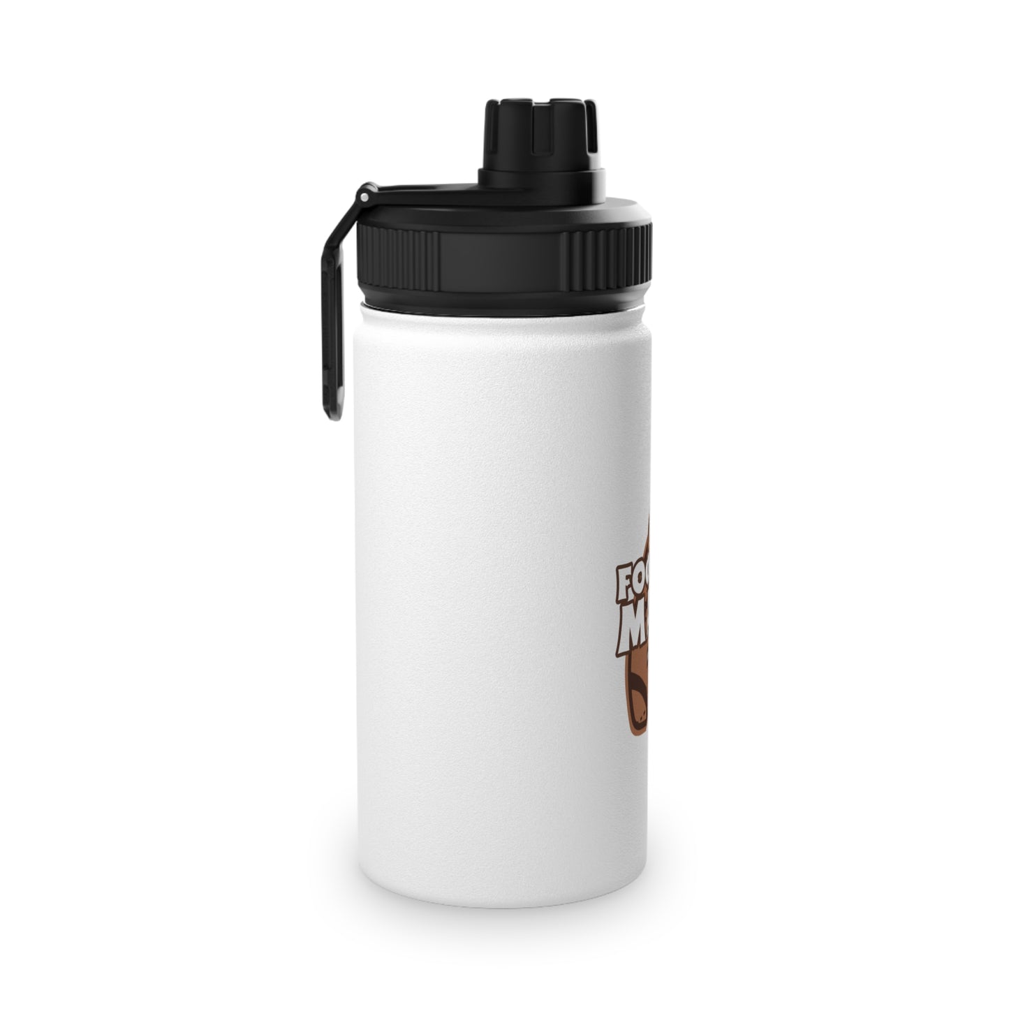 Football Mama Stainless Steel Water Bottle, Sports Lid