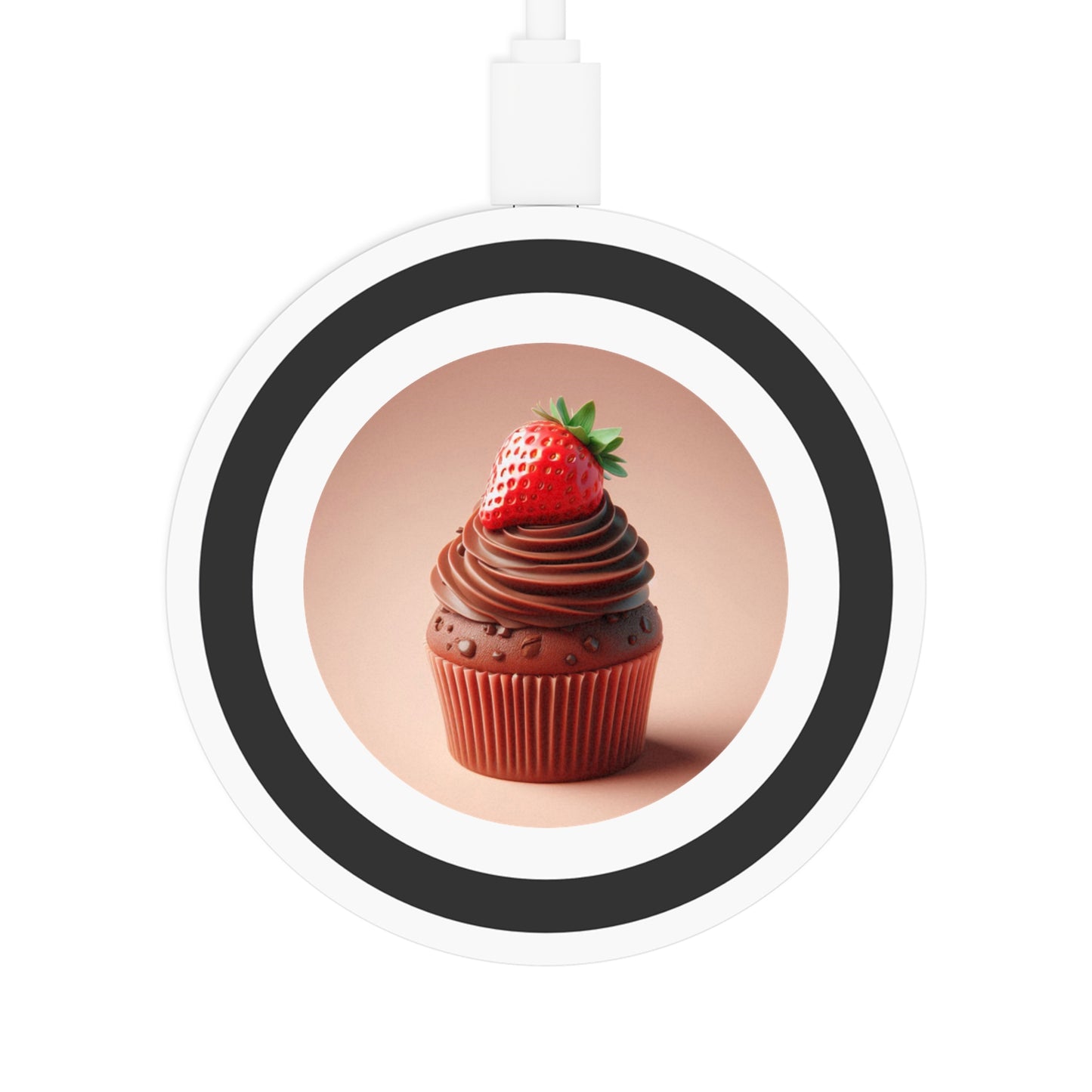 Chocolate Cupcake Quake Wireless Charging Pad