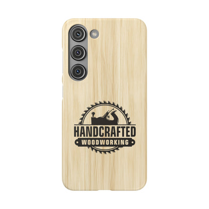 Woodworking Logo Slim Case