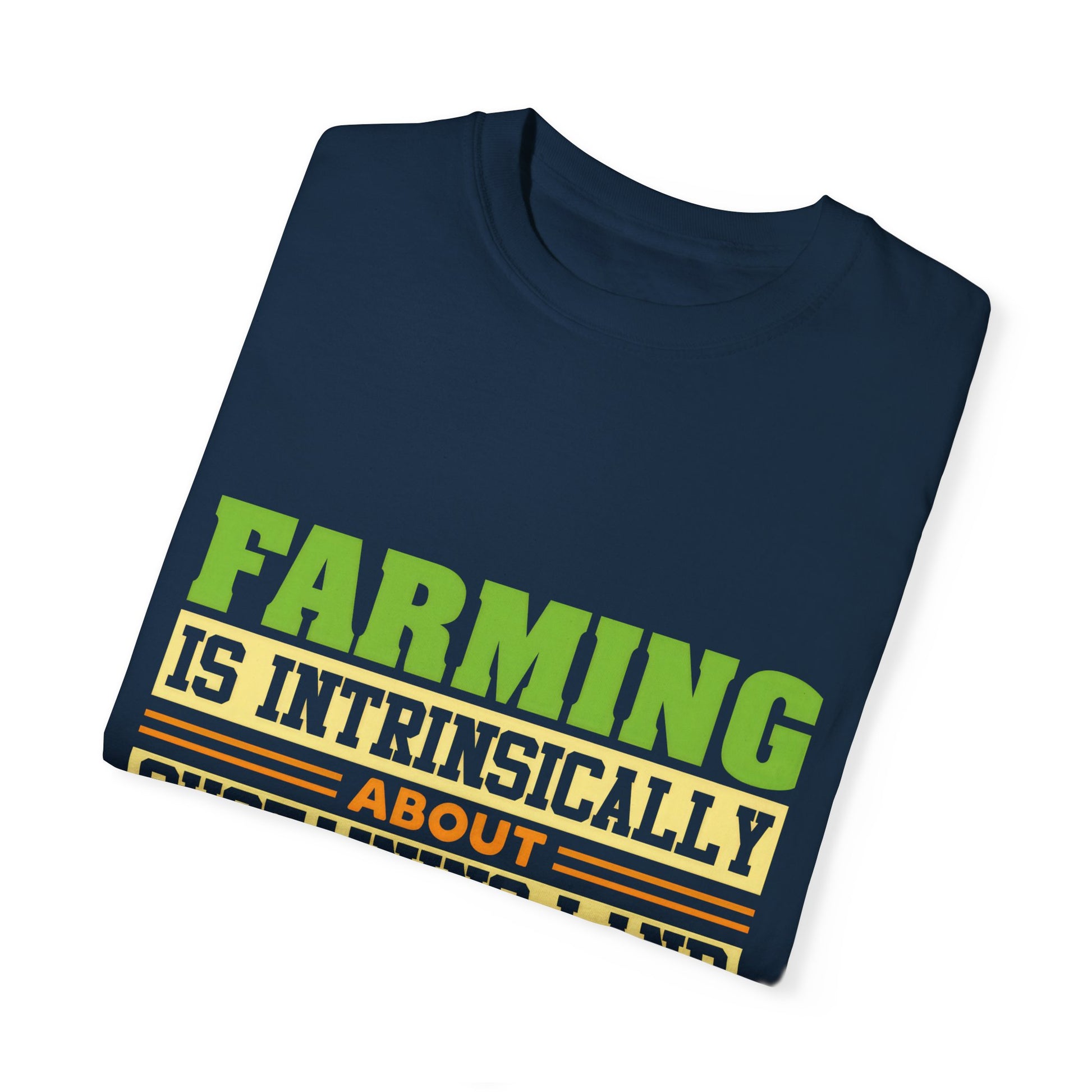 Farming Family Community T-Shirt - Unisex Garment-Dyed Tee