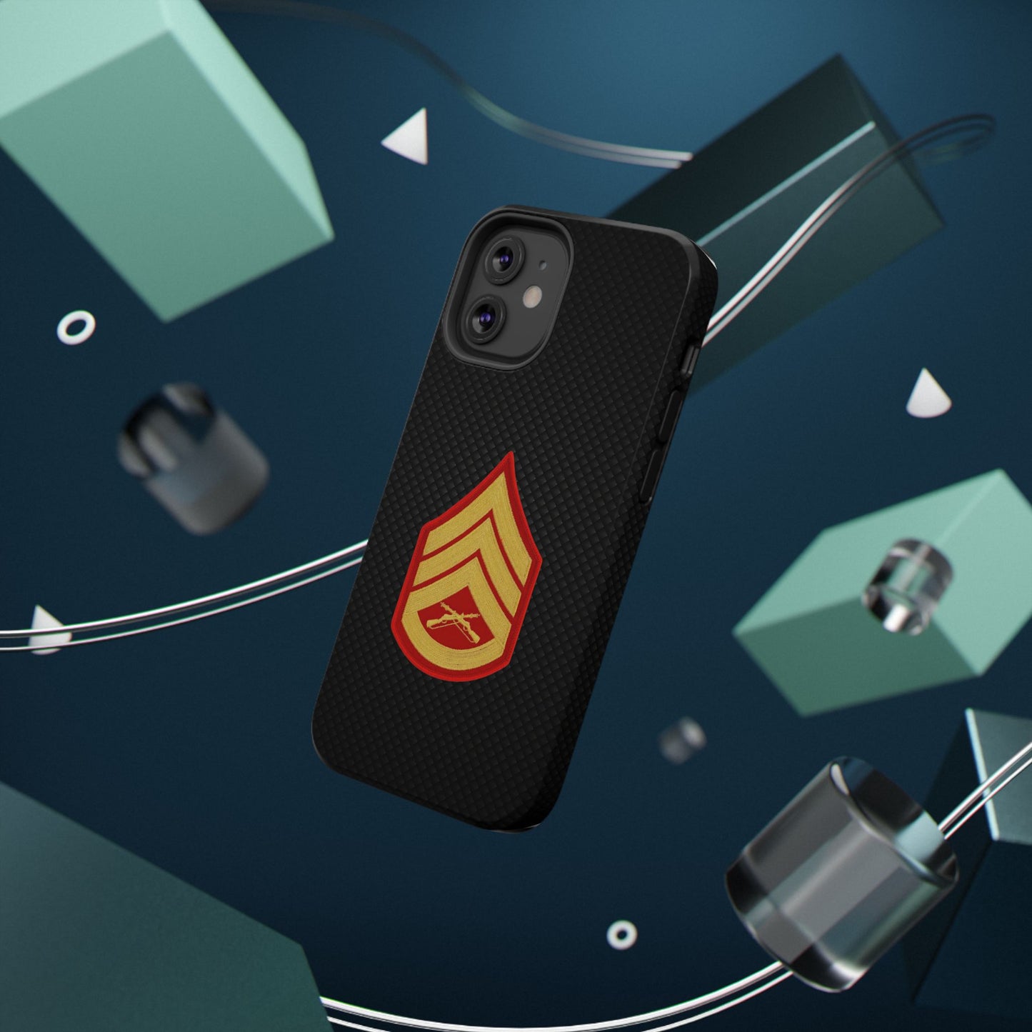 Rank Insignia Impact-Resistant Cases, Staff Sergeant