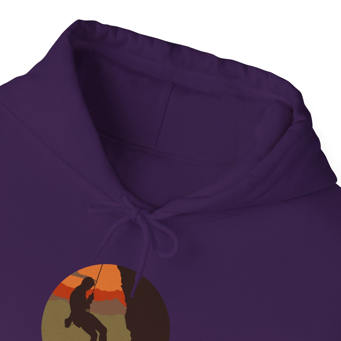 Rock Climbing Dare To Explore Unisex Heavy Blend™ Hooded Sweatshirt