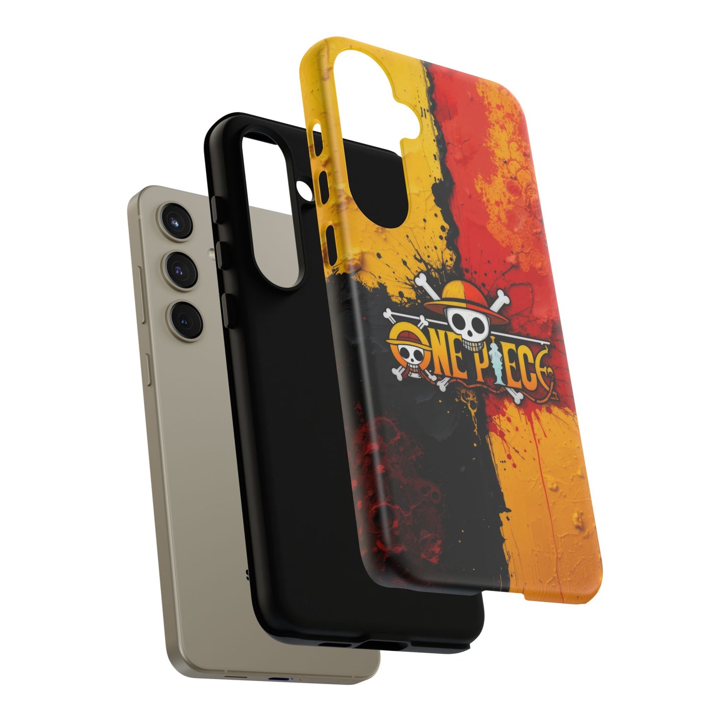 One Piece Samsung Tough Phone Case, Anime Vibrant Design