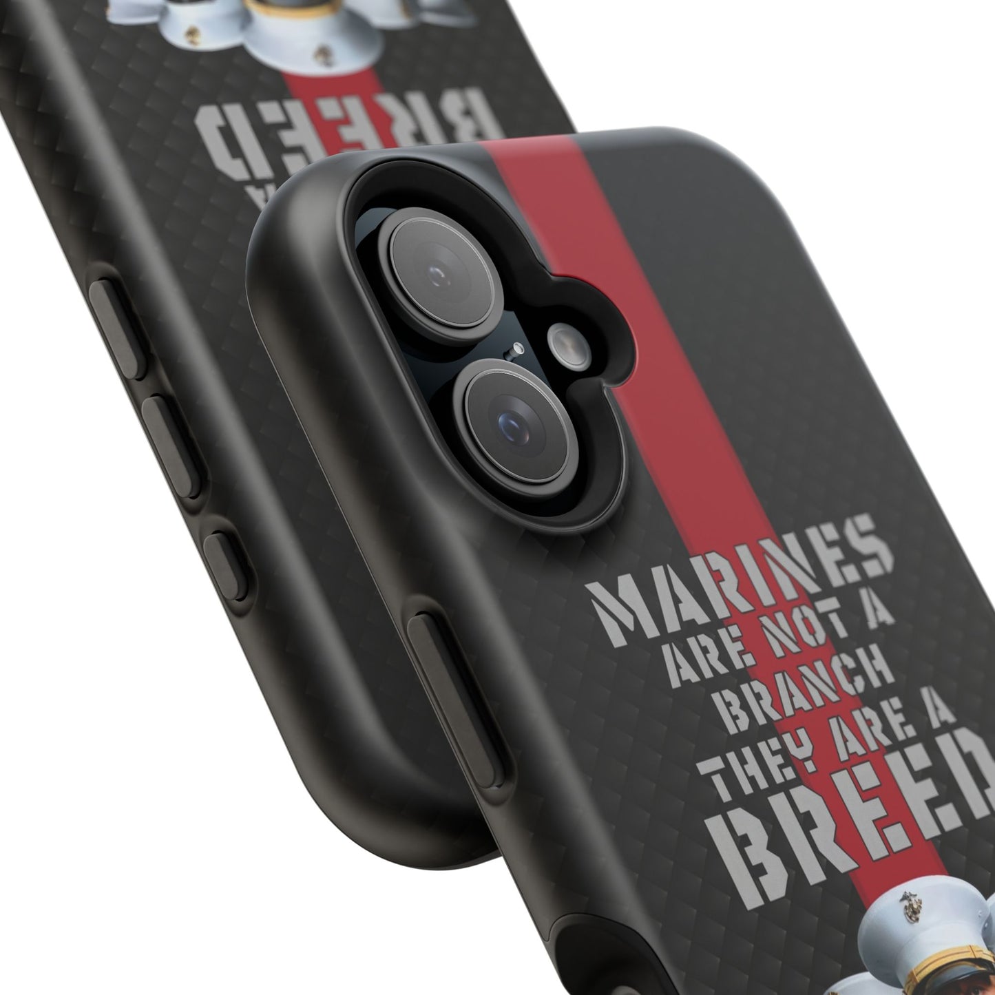 Marines Magnetic Tough Case - "Not a Branch, a Breed" Military iPhone Cover