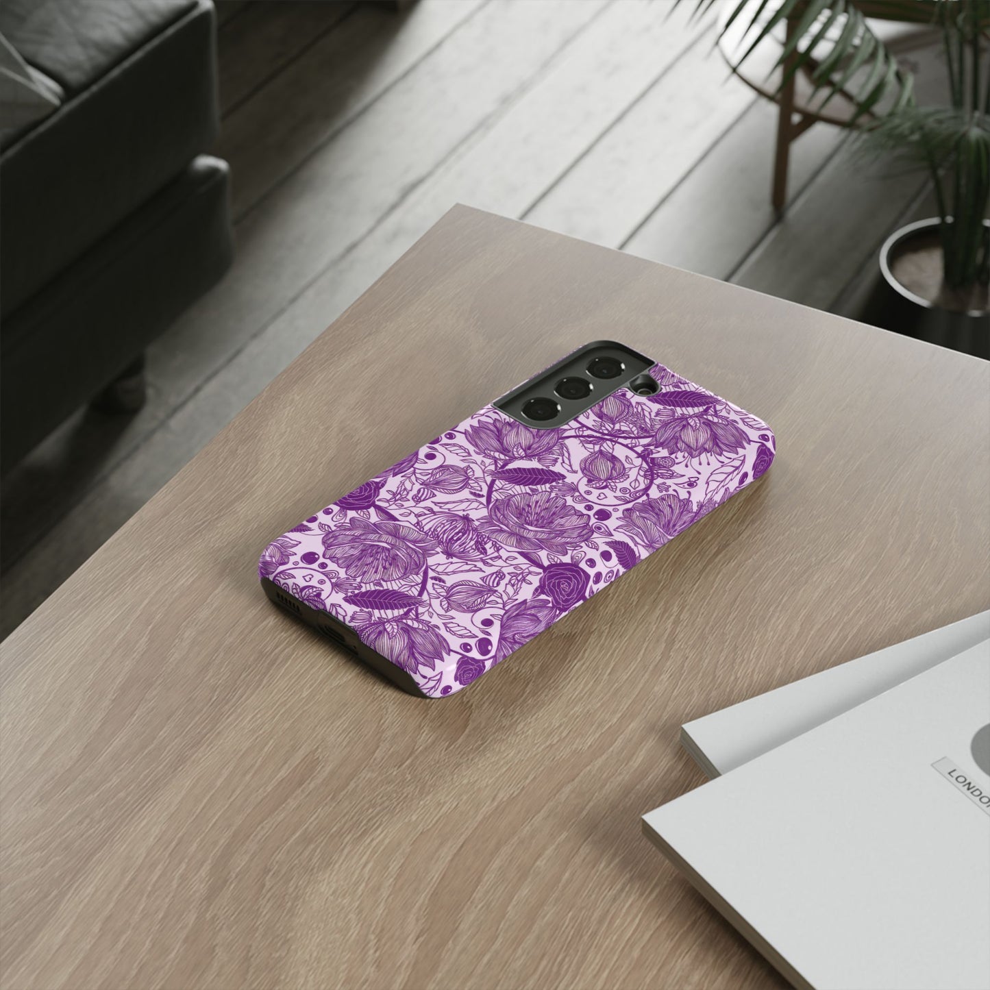 Graphical Garden: Purple Edition Tough Cases